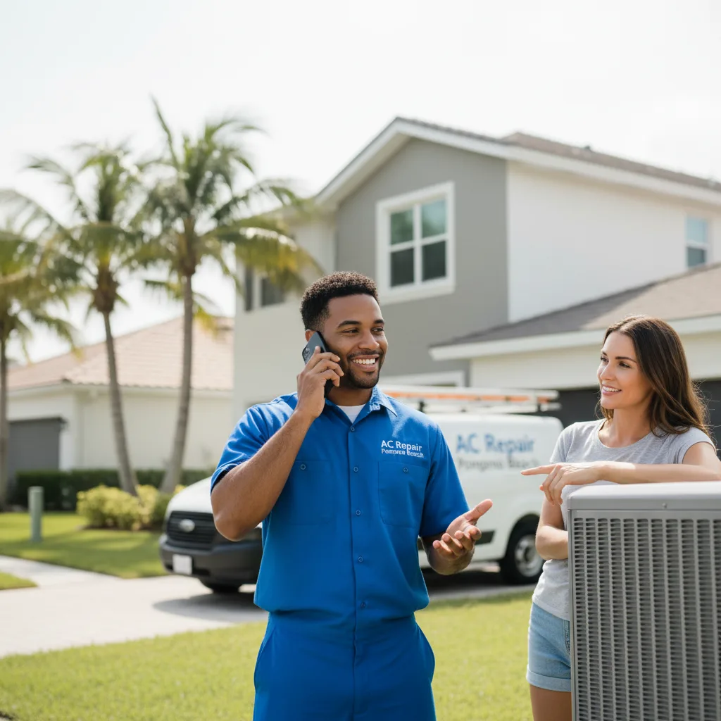 AC Repair Pompano Beach customer support in Osage City